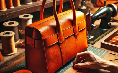 ¿Por qué elegir un bolso de piel naranja?